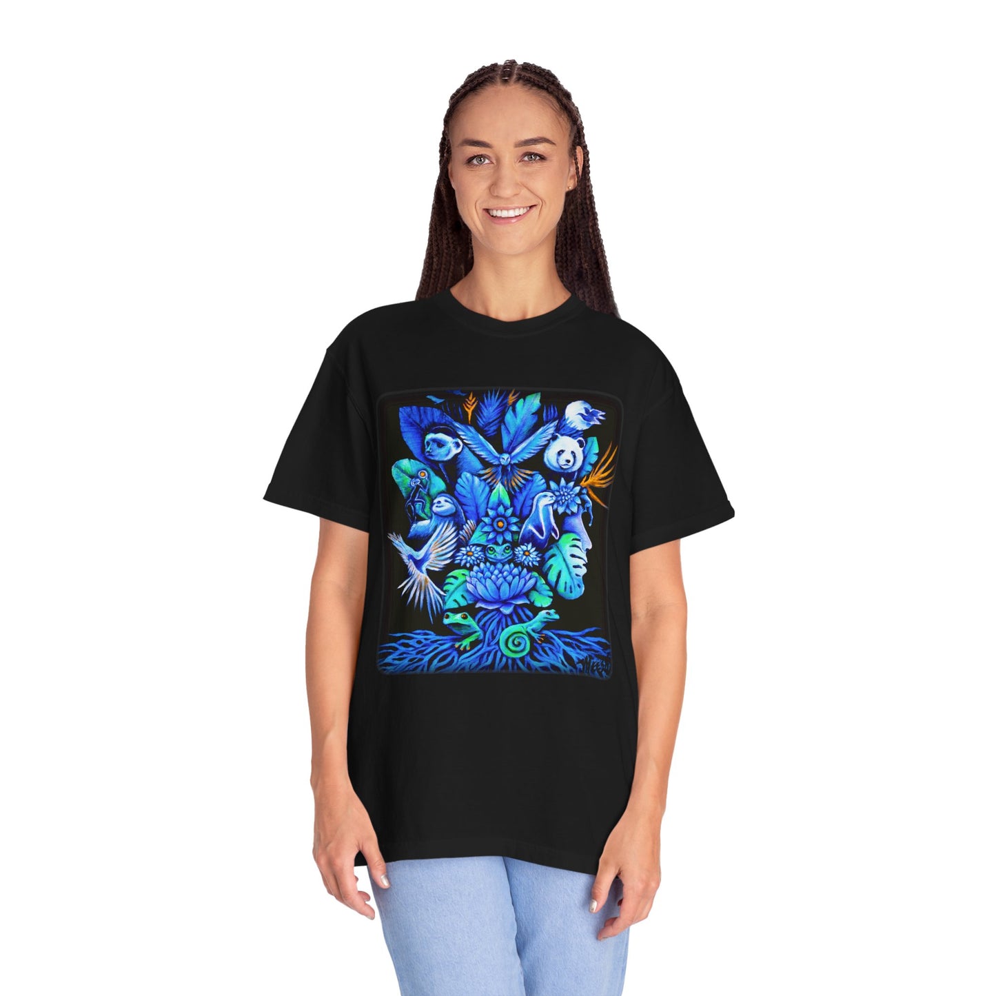 Out of the blue Unisex Garment-Dyed T-shirt