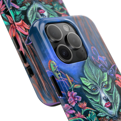Moonlight Mischief Tough Phone Case for Nature Lovers