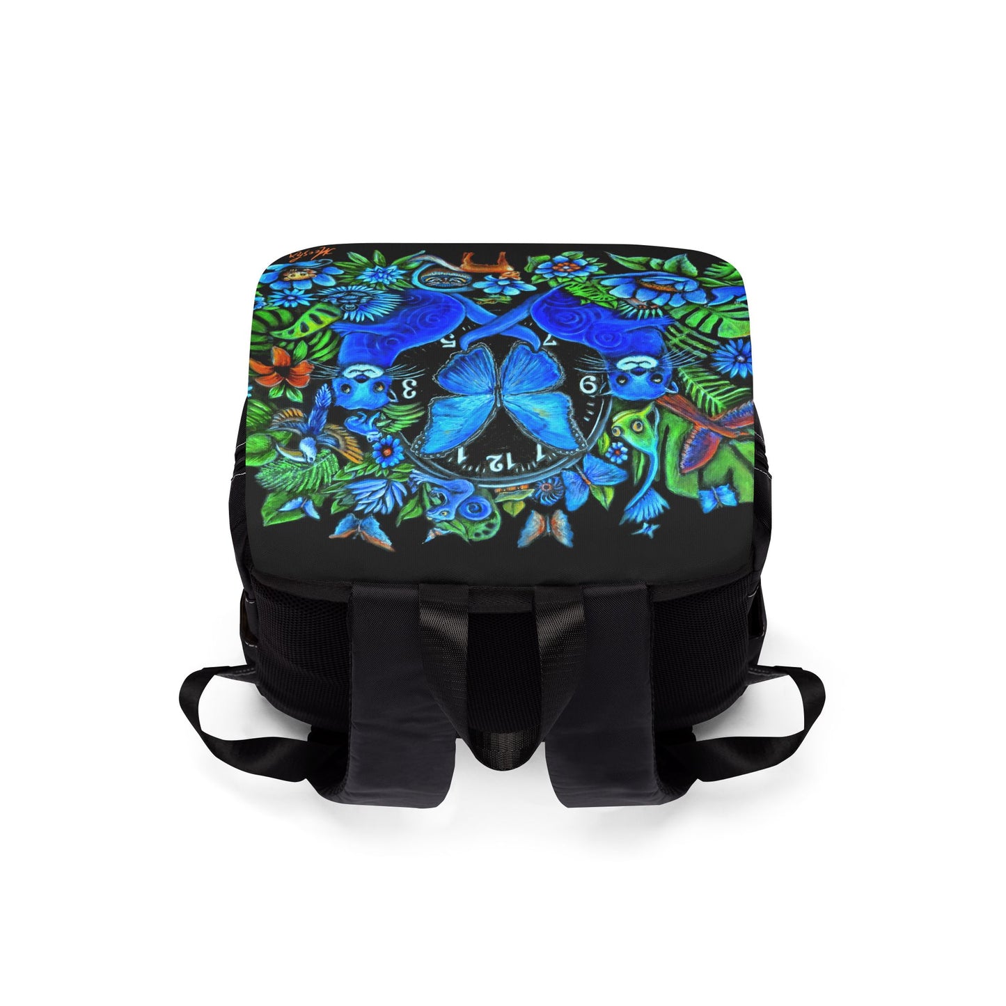 Out of Time Unisex Casual Shoulder Backpack