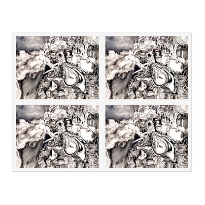 Alice In Blunderland Sticker Sheets