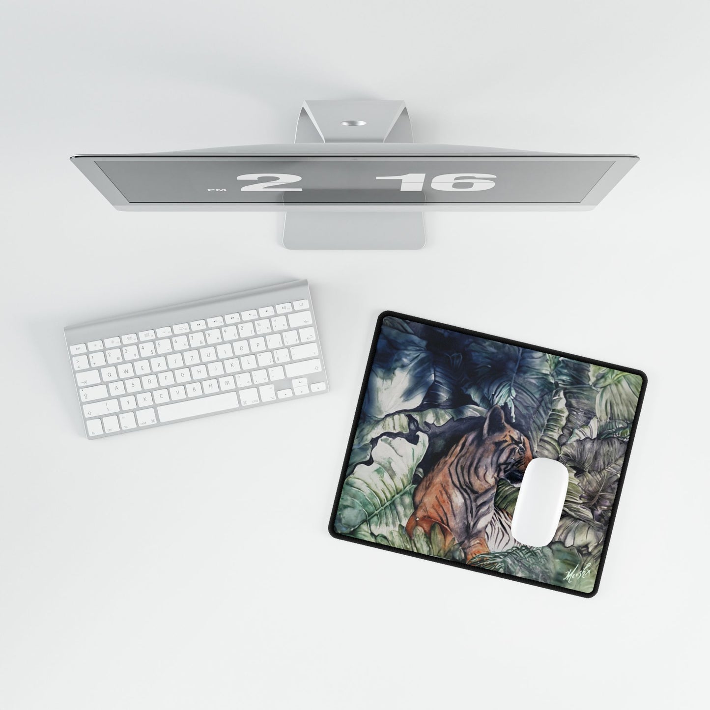 Watchful Warrior Desk Mats