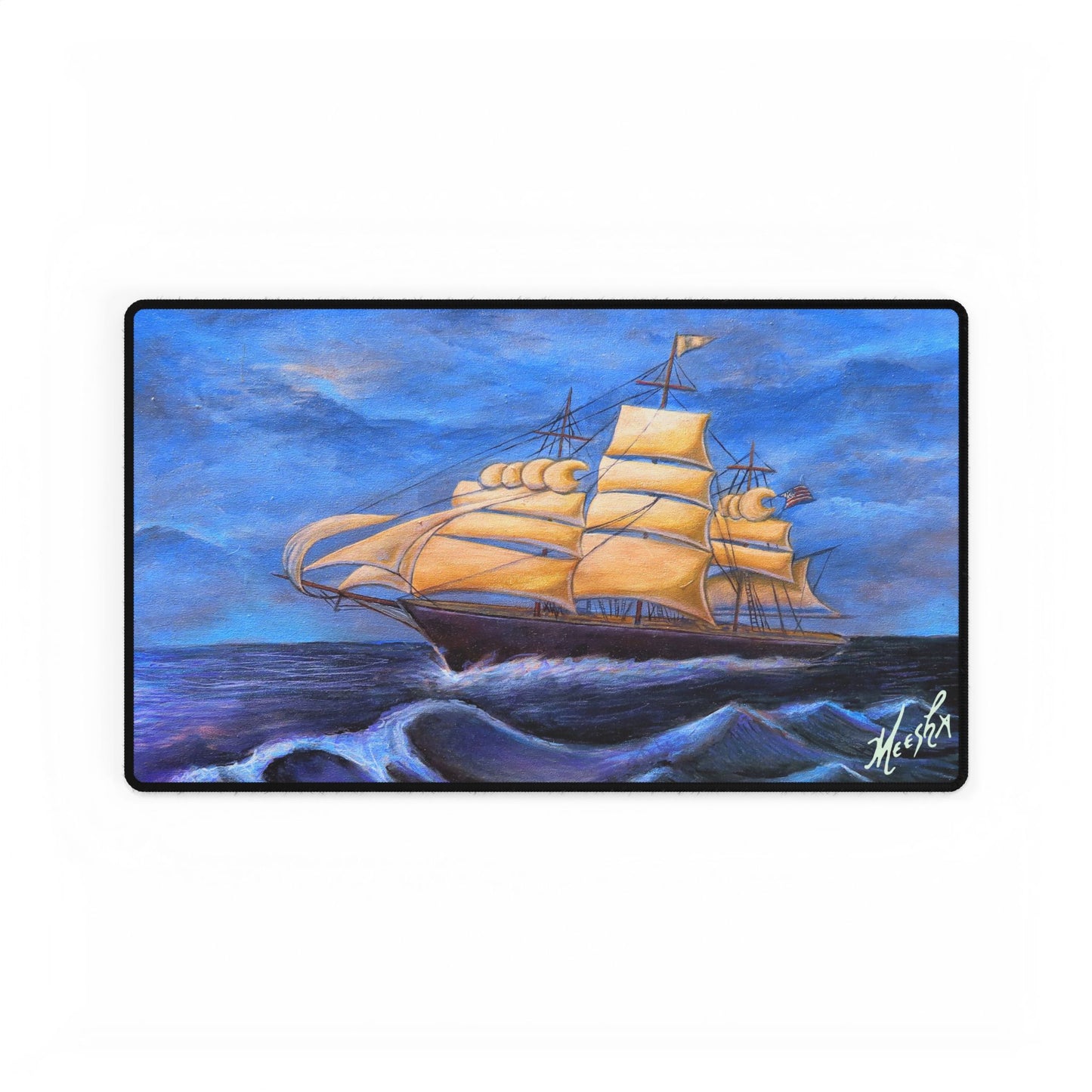 Whimsical Wavehopper Desk Mats