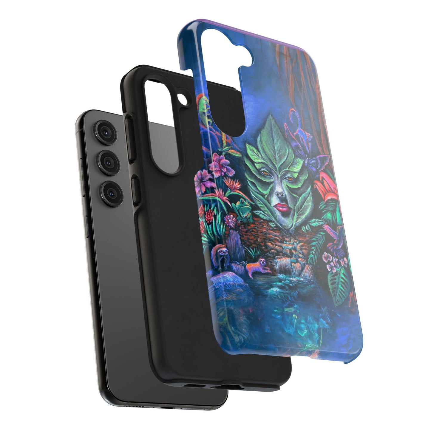 Moonlight Mischief Tough Phone Case for Nature Lovers