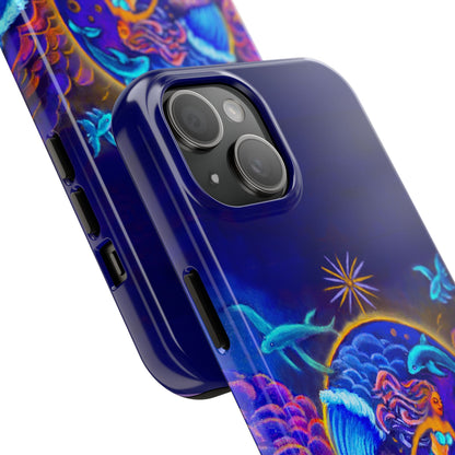 Celestial Extraterrestrial I Tough Phone Case for Mermaid Lovers