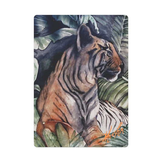 Watchful Warrior Poker Cards