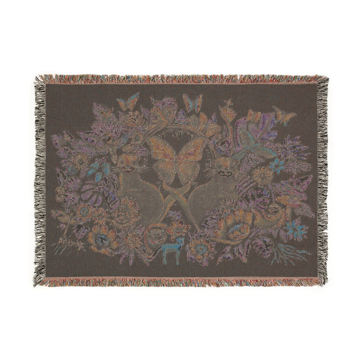 Out of Time Woven Tapestry Blanket or Throw