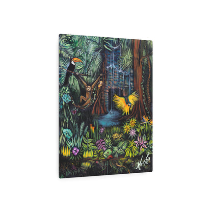 Amazonia Metal Art Sign