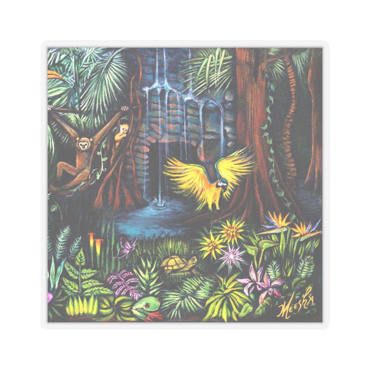 Amazonia Kiss-Cut Stickers