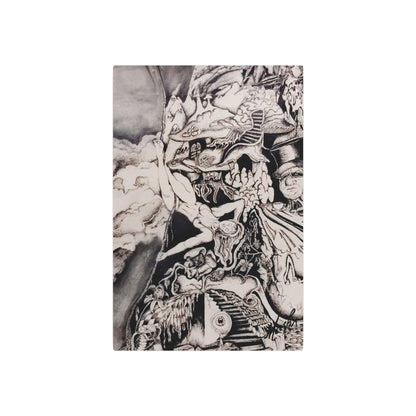 Alice In Blunderland Metal Art Sign