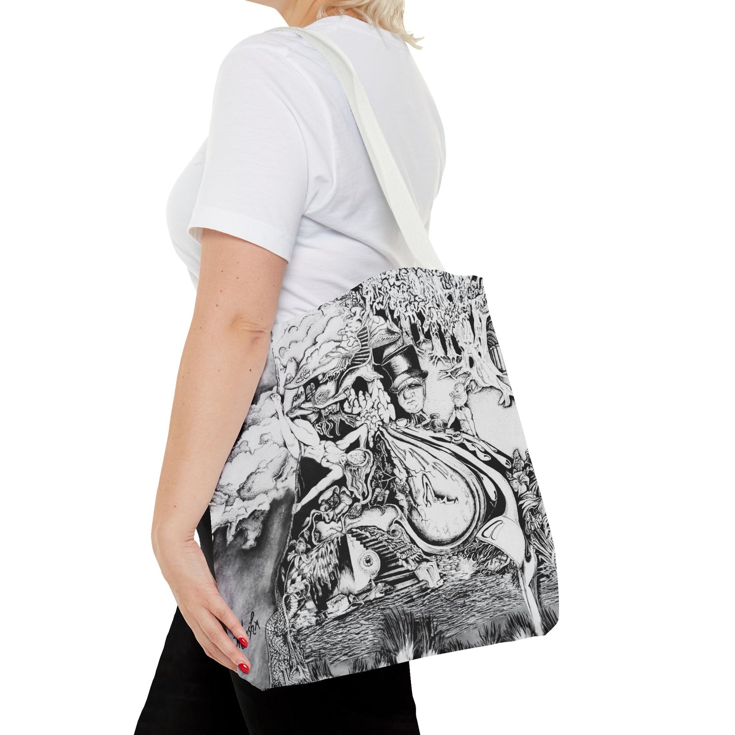 Alice In Blunderland Tote Bag
