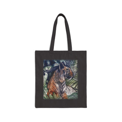 Watchful Warrior High-quality Cotton Canvas Tote Bag