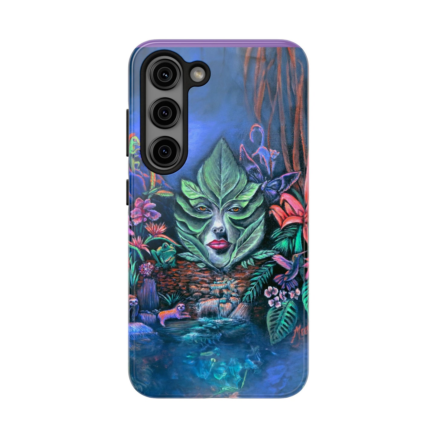 Moonlight Mischief Tough Phone Case for Nature Lovers