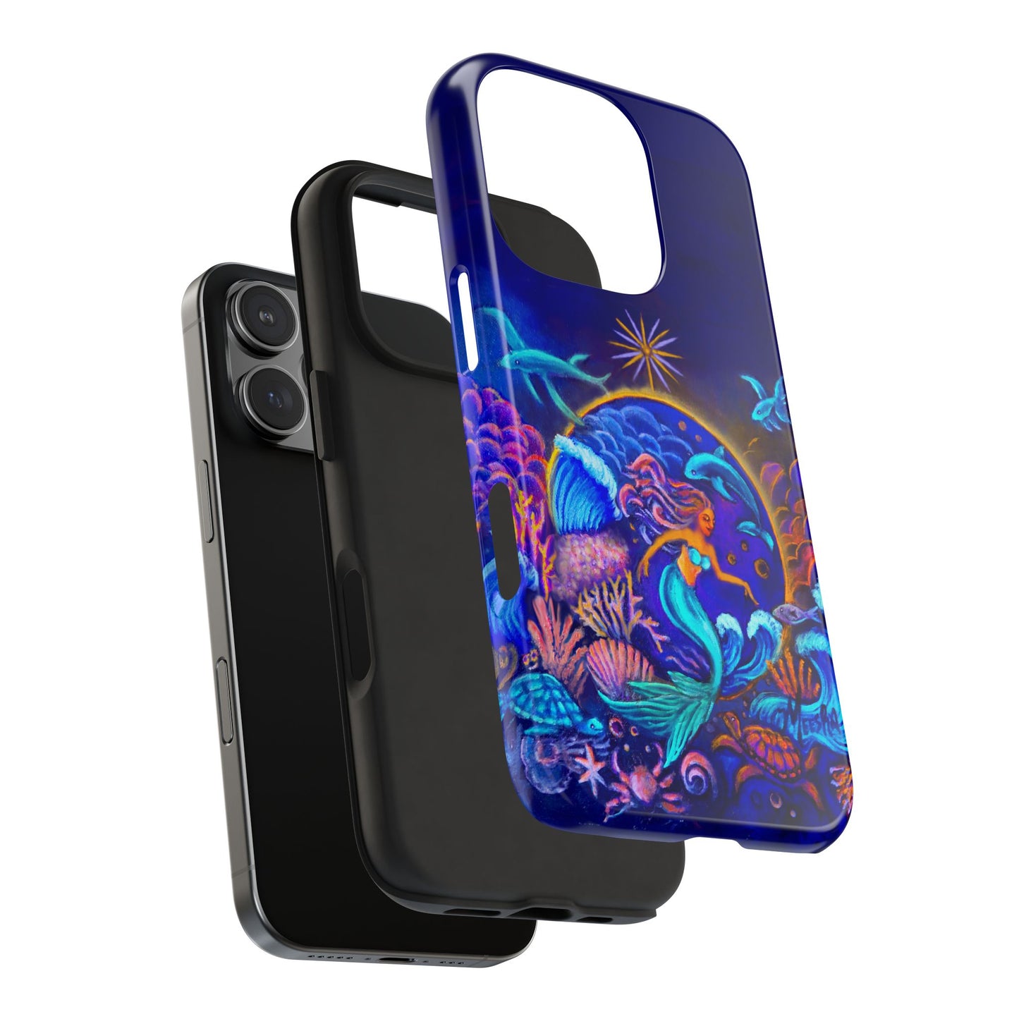 Celestial Extraterrestrial I Tough Phone Case for Mermaid Lovers