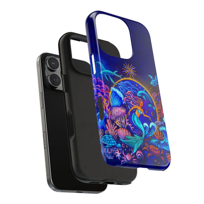 Celestial Extraterrestrial I Tough Phone Case for Mermaid Lovers