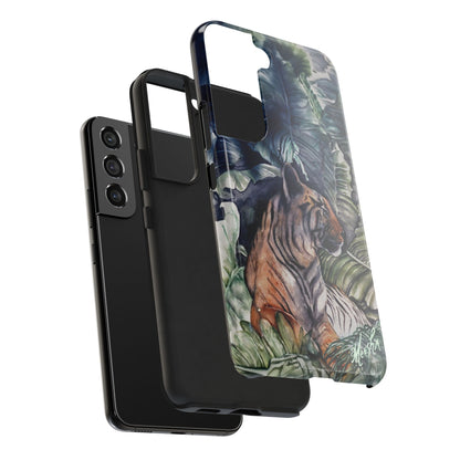 Watchful Warrior Tough Phone Case for Nature Lovers