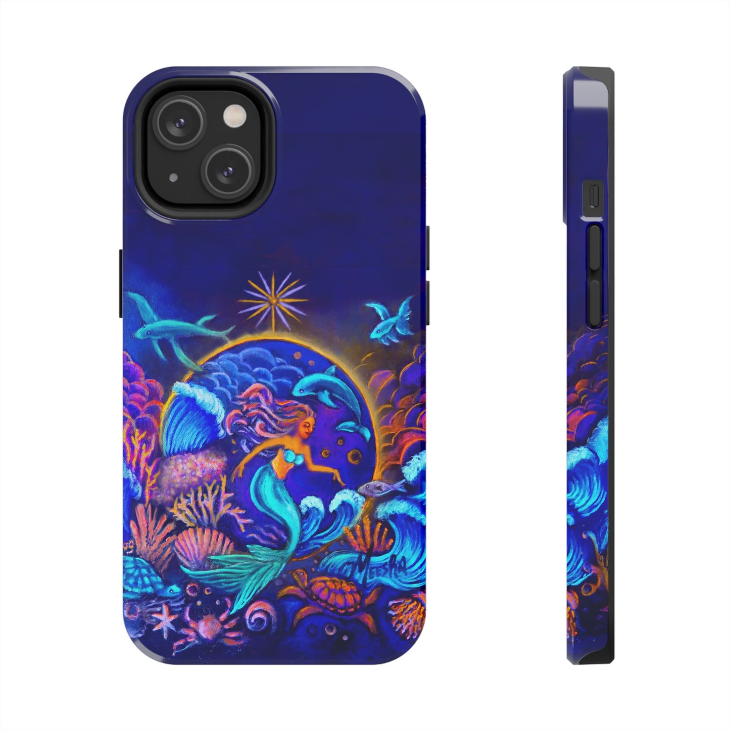 Celestial Extraterrestrial I Tough Phone Case for Mermaid Lovers
