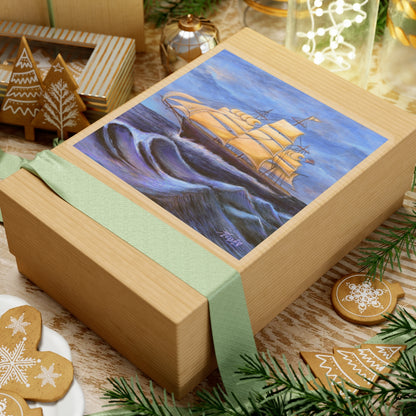 Whimsical Wavehopper Kiss-Cut Stickers