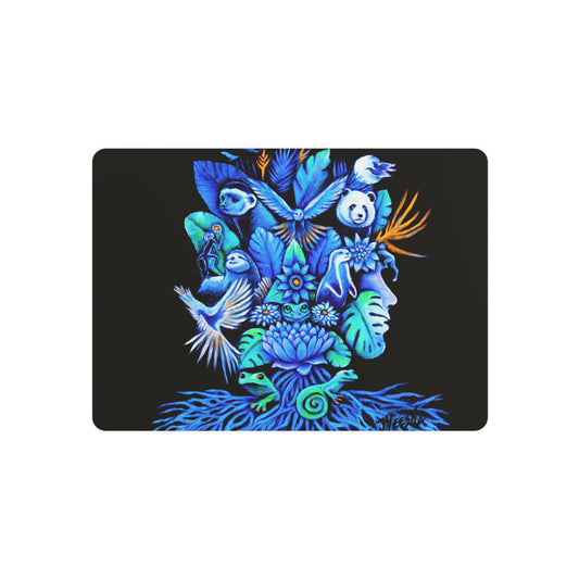 Out of the blue Metal Art Sign