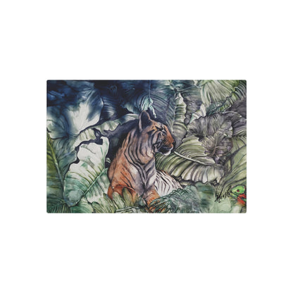 Watchful Warrior Metal Art Sign