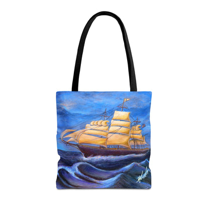 Whimsical Wavehopper Tote Bag