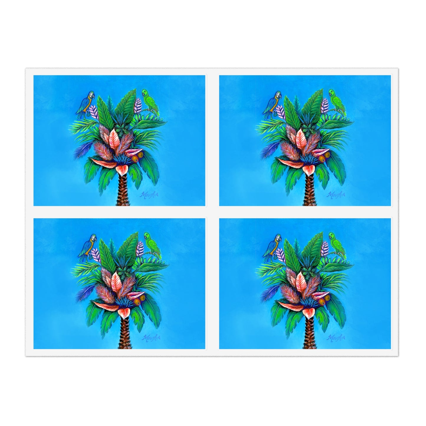 Palm Tree of Life Sticker Sheets