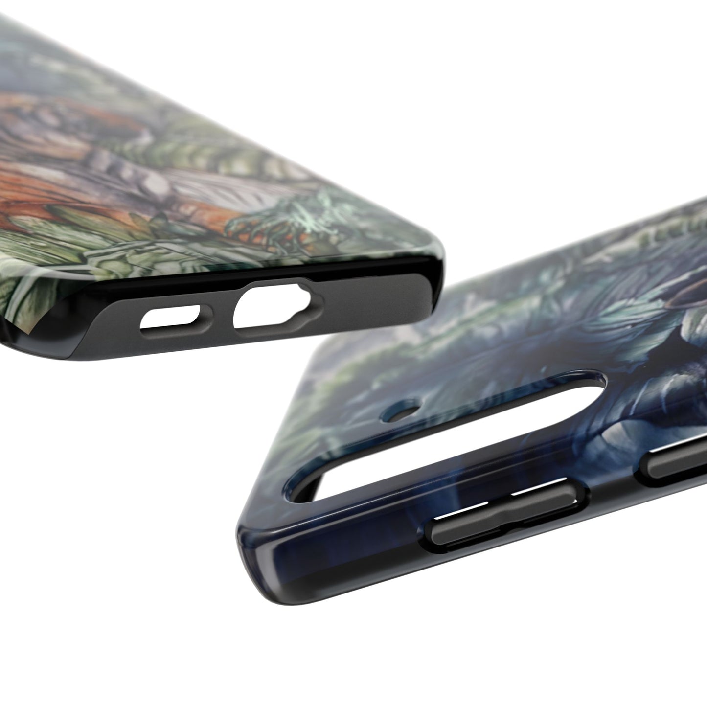 Watchful Warrior Tough Phone Case for Nature Lovers