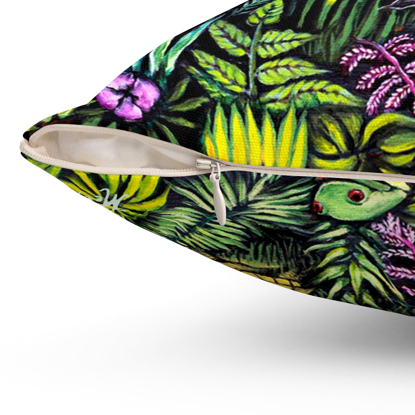 Amazonia Spun Polyester Square Pillow