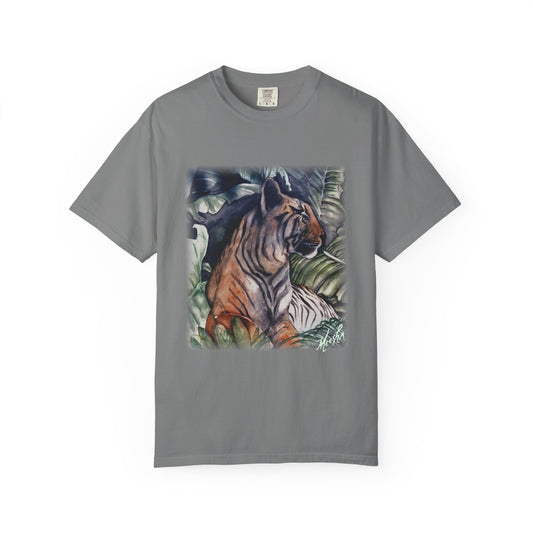 Watchful Warrior Unisex Garment-Dyed T-shirt