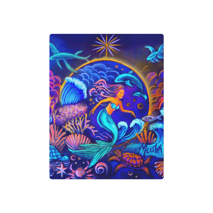 Celestrial Extraterrestrial Metal Art Sign