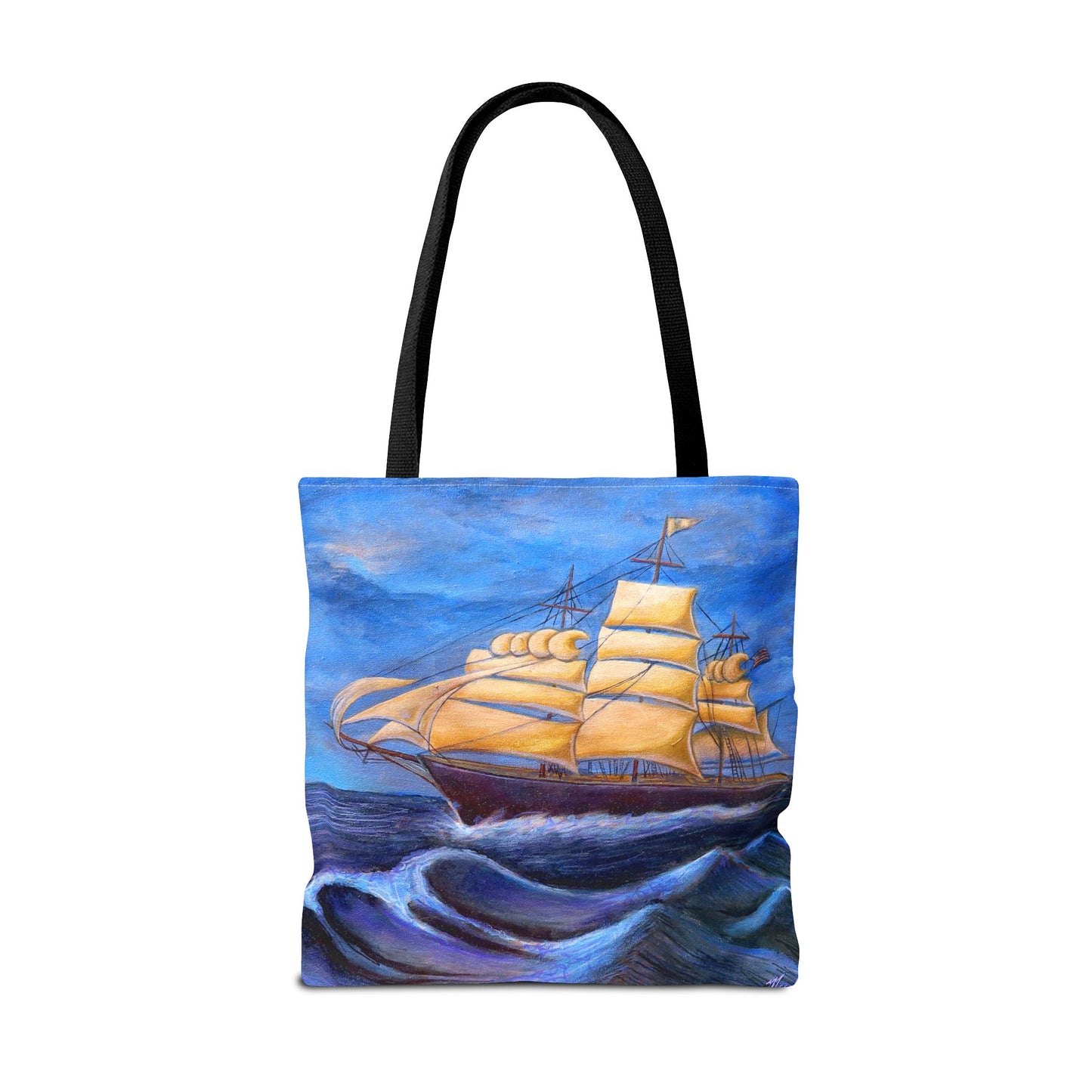 Whimsical Wavehopper Tote Bag