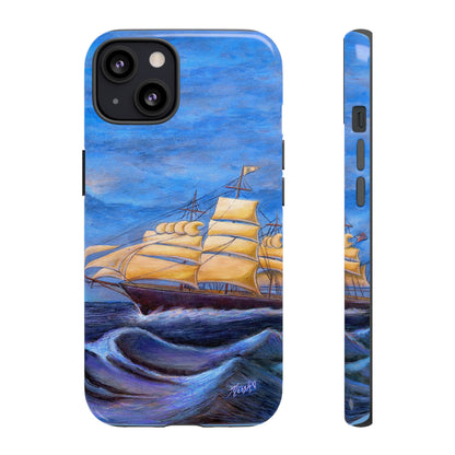 Whimsical Wavehopper Tough Cell Phone Cases
