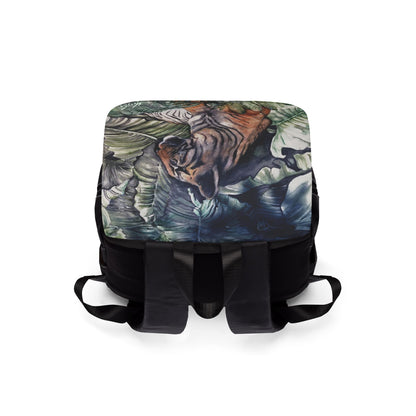 Watchful Warrior Unisex Casual Shoulder Backpack