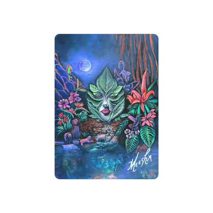 Moonlight Mischief Metal Art Sign