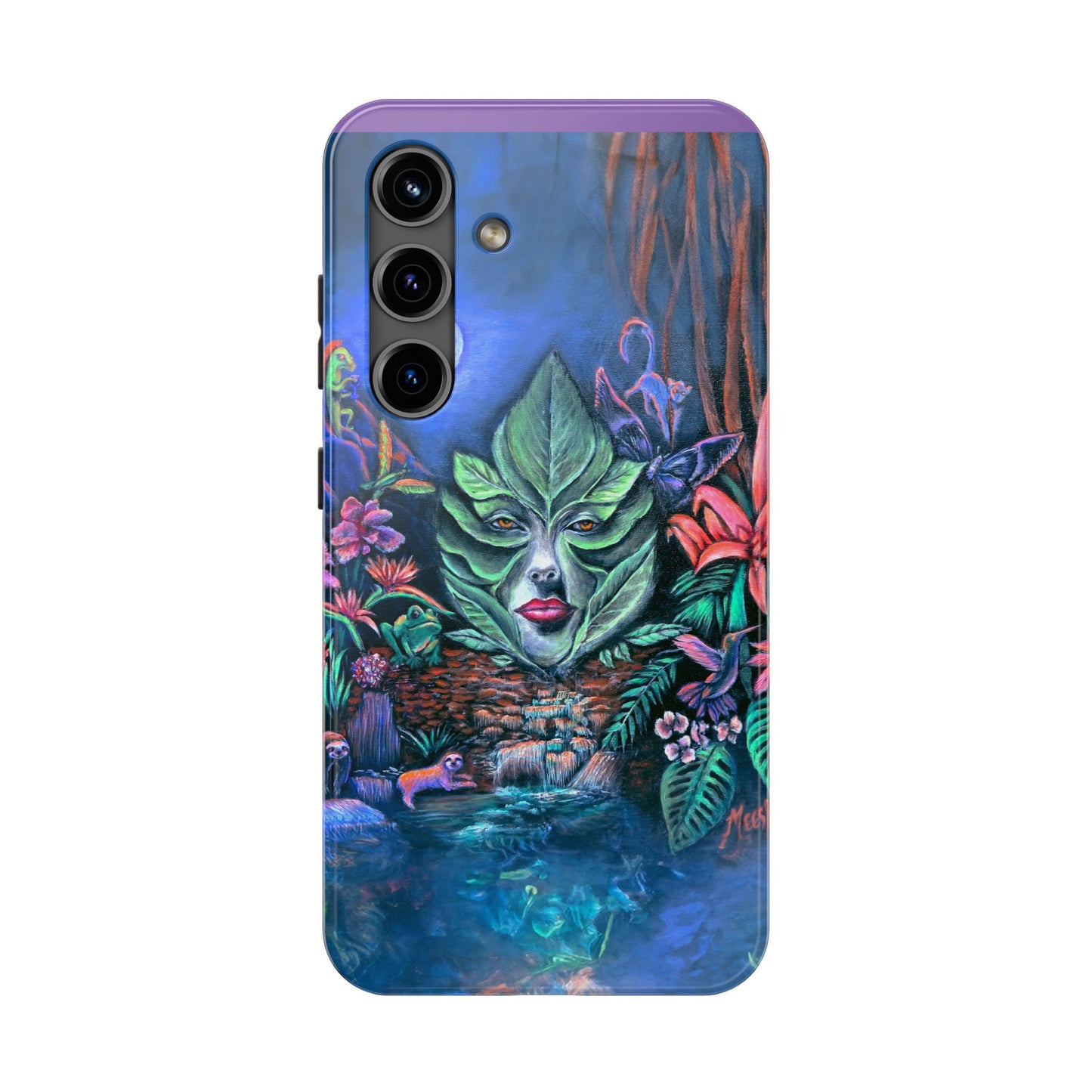 Moonlight Mischief Tough Phone Case for Nature Lovers