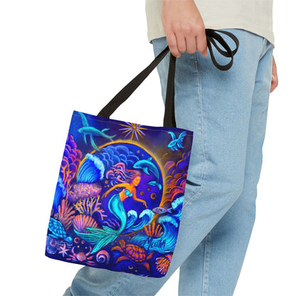 Celestrial Extraterrestrial Tote Bag