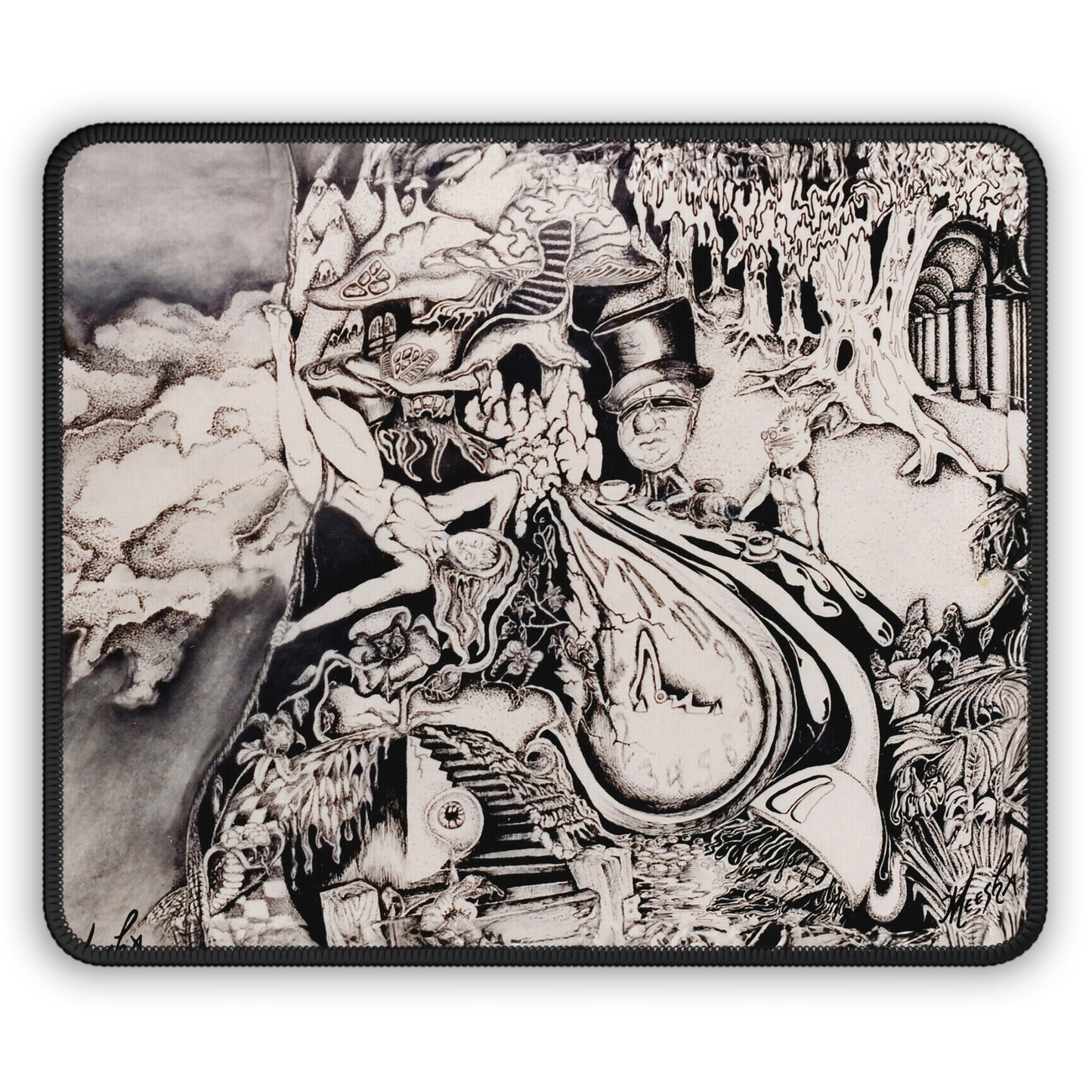 Alice in Blunderland Mouse Pad