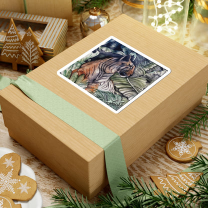 Watchful Warrior Kiss-Cut Stickers