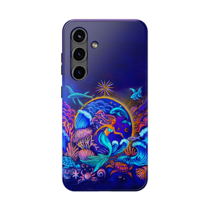 Celestial Extraterrestrial I Tough Phone Case for Mermaid Lovers