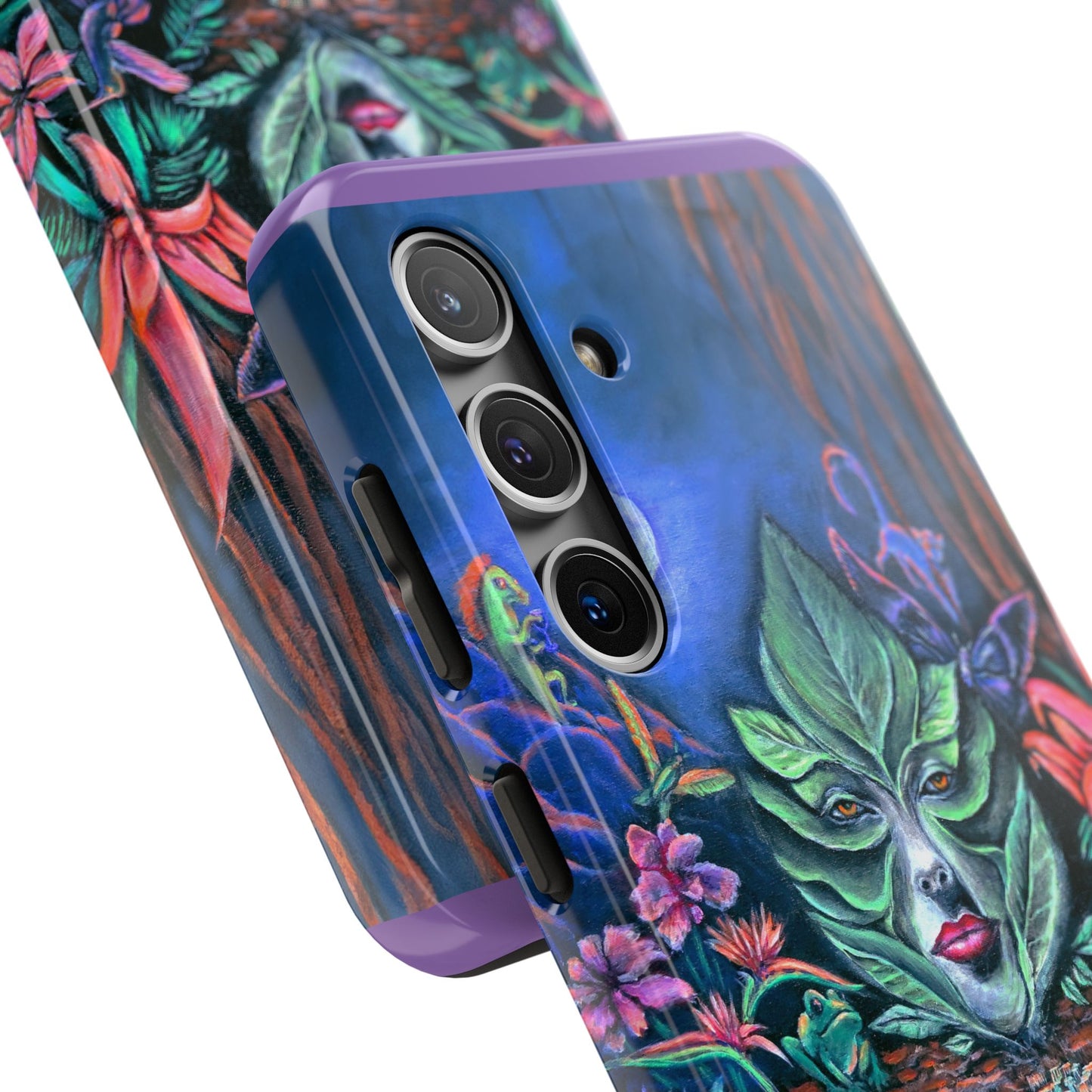 Moonlight Mischief Tough Phone Case for Nature Lovers