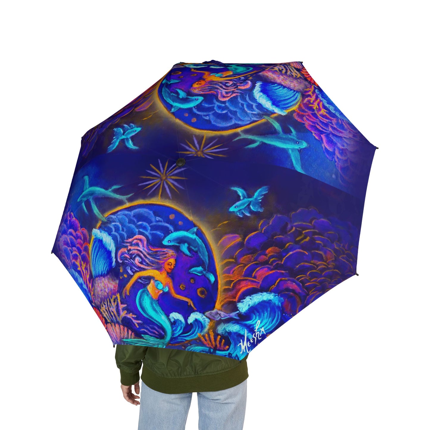 Celestrial Extraterrestrial Foldable Umbrella