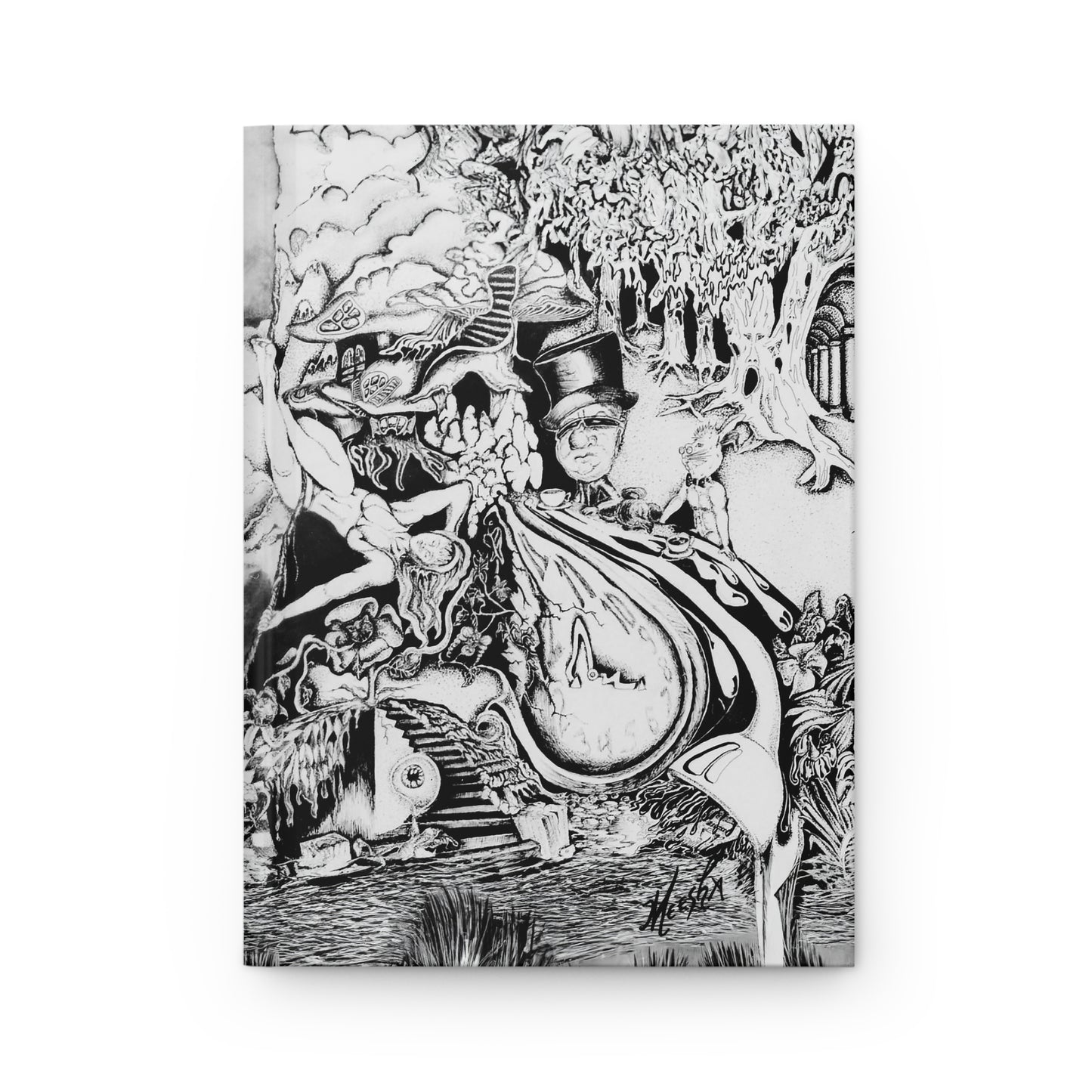 Alice In Blunderland Favorite Hardcover Journal