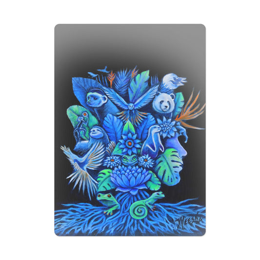 Out of The Blue Poker Cards