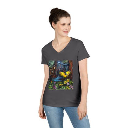 Amazonia Ladies' V-Neck T-Shirt
