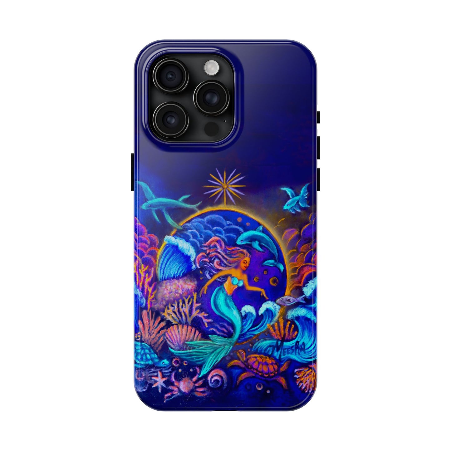 Celestial Extraterrestrial I Tough Phone Case for Mermaid Lovers
