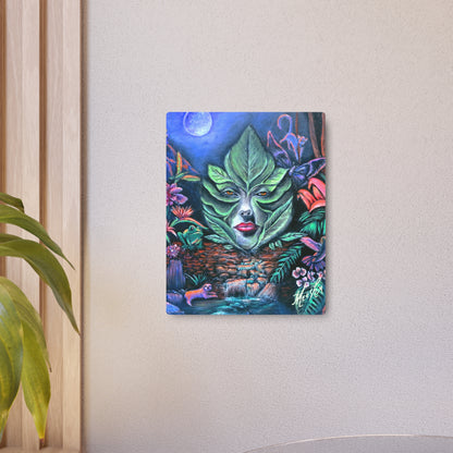 Moonlight Mischief Metal Art Sign