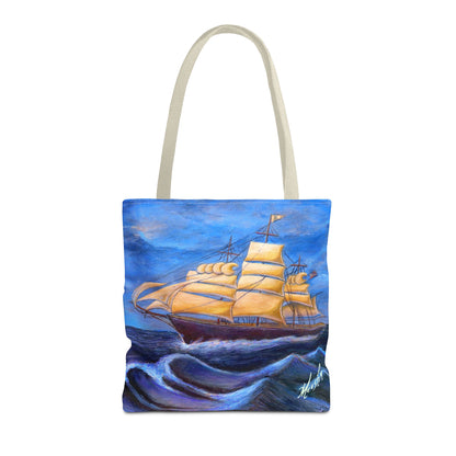Whimsical Wavehopper Tote Bag