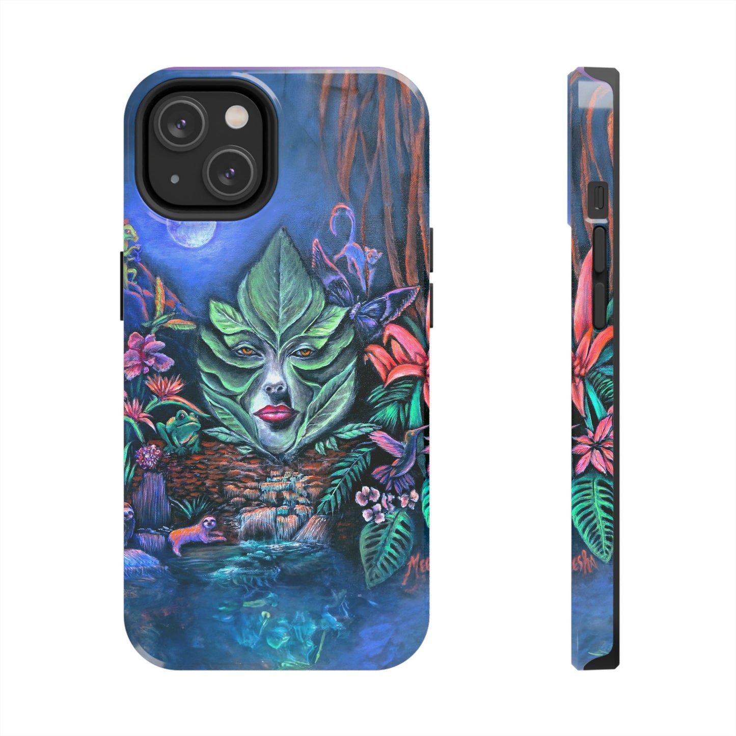 Moonlight Mischief Tough Phone Case for Nature Lovers
