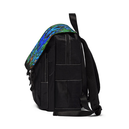 Out of Time Unisex Casual Shoulder Backpack