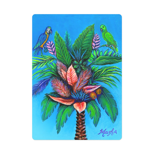 Palm Tree of Life Poker Cards