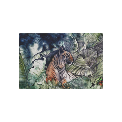 Watchful Warrior Metal Art Sign